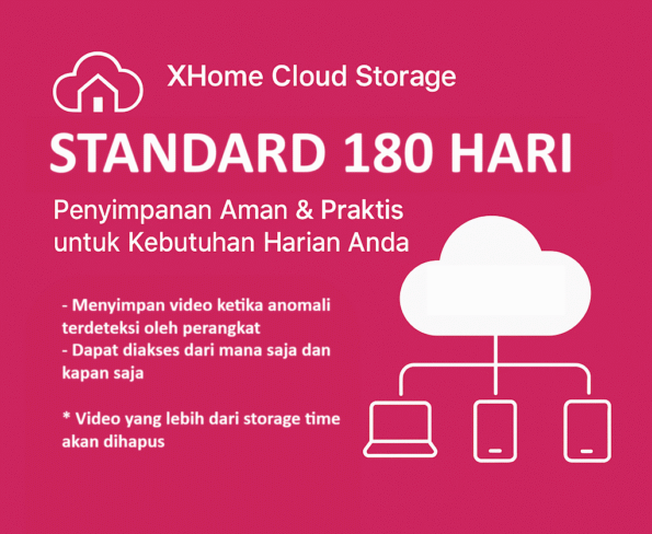 XHome Cloud Standard - 180 Hari